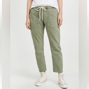 One Teaspoon Shabbies Green Pull On Baggy Rope Belt Jeans M